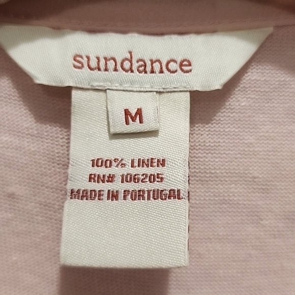 Sundance 100% Linen top size M - Picture 2 of 3